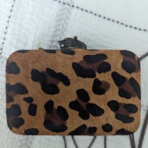 House of Harlow 1960 Leopard Print Clutch